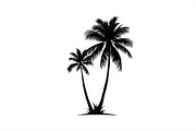 Palm Silhouette Clipart Set, an Illustration by hafijul (Thumbnail 13 of 21)