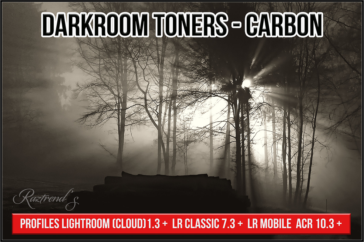 Darkroom Toners - Carbon