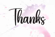 Splatter | Script Font, a Handwritten Font by Scratchones (Thumbnail 9 of 9)