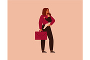 Working Mothers Together, a Work Illustration by Mary Long (Thumbnail 3 of 5)