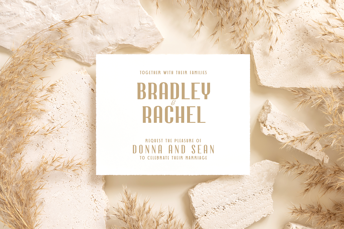 Boho Wedding Font Duo, a Sans Serif Font by Headfonts (Photo 5 of 9)