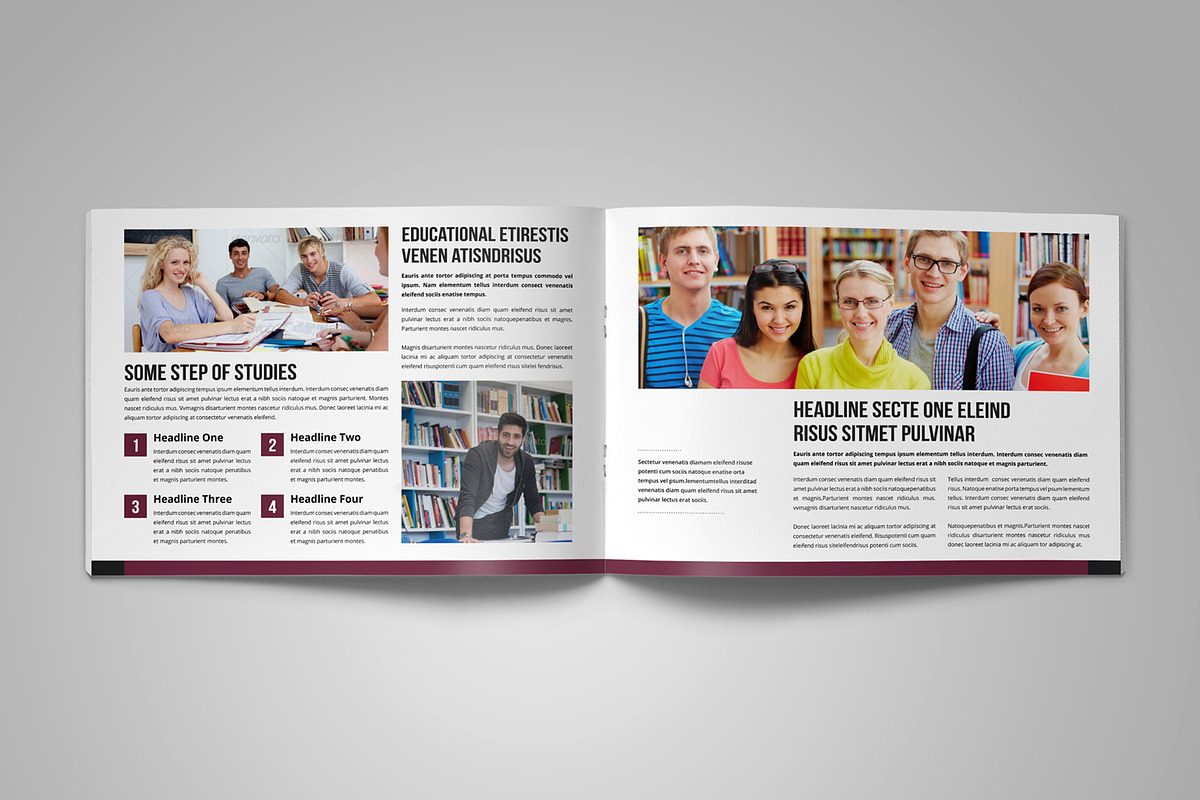 Education Brochure Template V2, a Brochure Template by JanySultana (Photo 13 of 14)