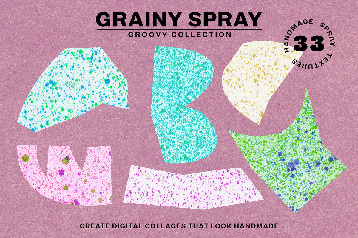 Grainy Spray Textures, a Texture Graphic by Naive Feel (Photo 5 of 9)