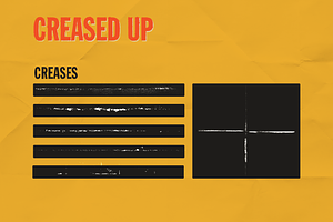 Creased Up Brush Pack For Photoshop