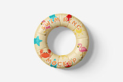 Swim Ring Mockup, a Product Mockup by MrLetters (Thumbnail 2 of 5)
