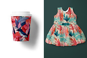 Korean Seamless Patterns - part 2, a Pattern Graphic by Ninterints (Thumbnail 17 of 18)