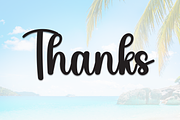 Beach Summer | Script Font, a Handwritten Font by Scratchones (Thumbnail 8 of 8)