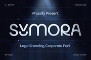 Symora - Logo Branding Font, a Sans Serif Font by TokoPress (Thumbnail 1 of 12)