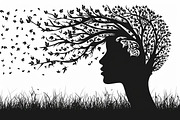 Tree Woman Laser Cut Bundle, a Graphic by balal (Thumbnail 4 of 11)