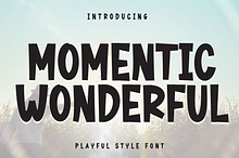 Momentic Wonderful | Script Font