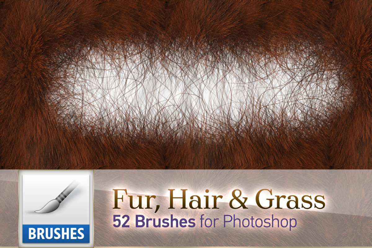 Fur, Hair and Grass Brushes preview 5