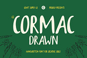 CS Cormac Drawn, a Handwritten Font by Craft Supply Co. (Thumbnail 1 of 8)