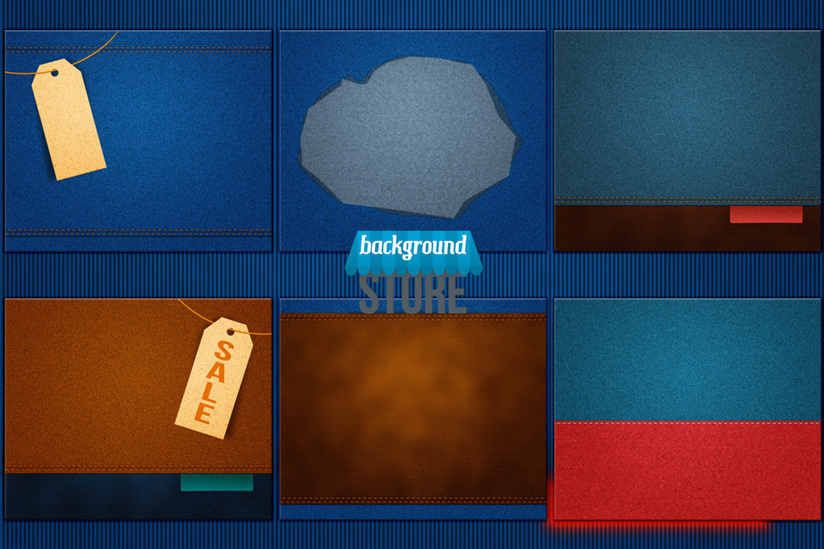 Jeans Background Texture preview 2