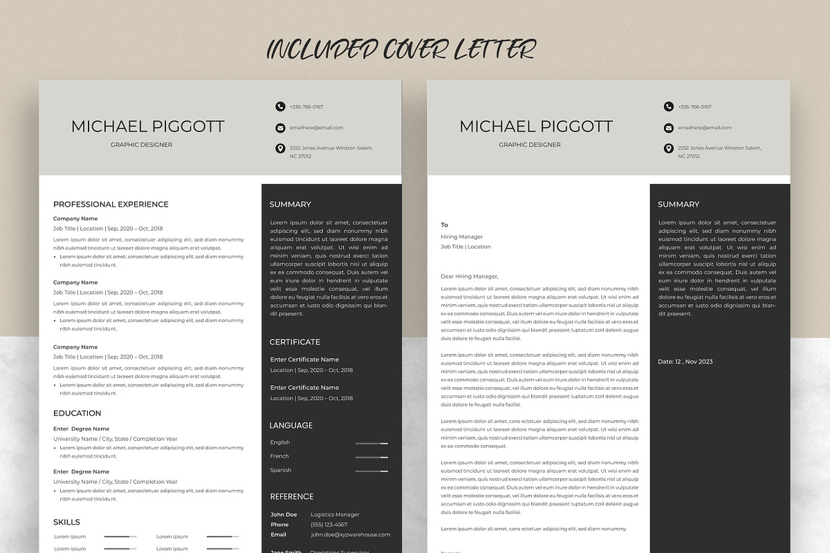 Resume/CV, a Resume Template by Anjum Ilyas (Photo 4 of 7)