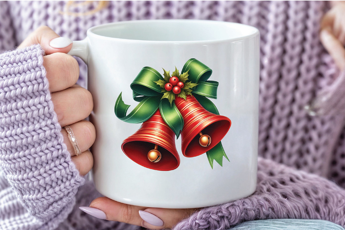 Watercolor Classic Christmas Clipart, an Illustration by Libby Wishes (Photo 7 of 9)