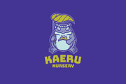 Kaeru Nursery Logo Template, a Branding & Logo Template by Kreasi Malam (Thumbnail 1 of 4)