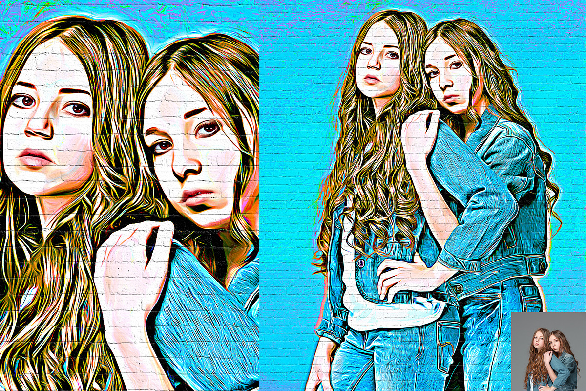 Graffiti Art Photoshop Action, an Action Add-On by MRI STUDIO (Photo 12 of 12)