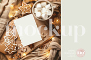 Christmas Card Mockup, a Product Mockup by MoMockups (Thumbnail 2 of 3)