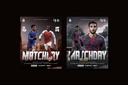 Football Match Day flyer Template, a Flyer Template by Ghurafa Studio (Thumbnail 3 of 3)