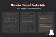 Digital Midnight Journal, a Stationery Template by Epiphanic Addie (Thumbnail 3 of 7)
