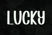 Lucky Retro, a Sans Serif Font by InermediaSTUDIO (Thumbnail 2 of 8)
