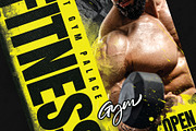 Fitness Flyer Template, a Flyer Template by Tarommir (Thumbnail 3 of 3)