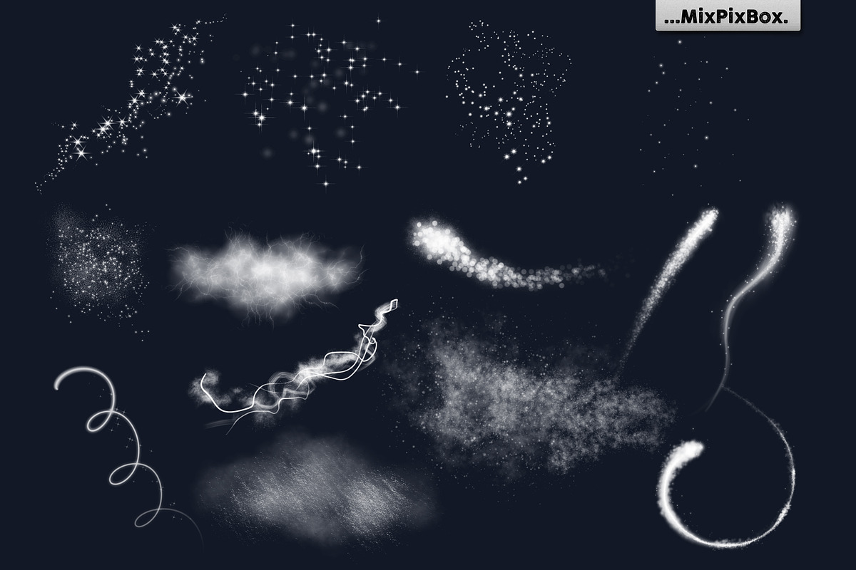 Magic Light brushes for Adobe PS, a Brush Add-On by MixPixBox (Photo 3 of 3)