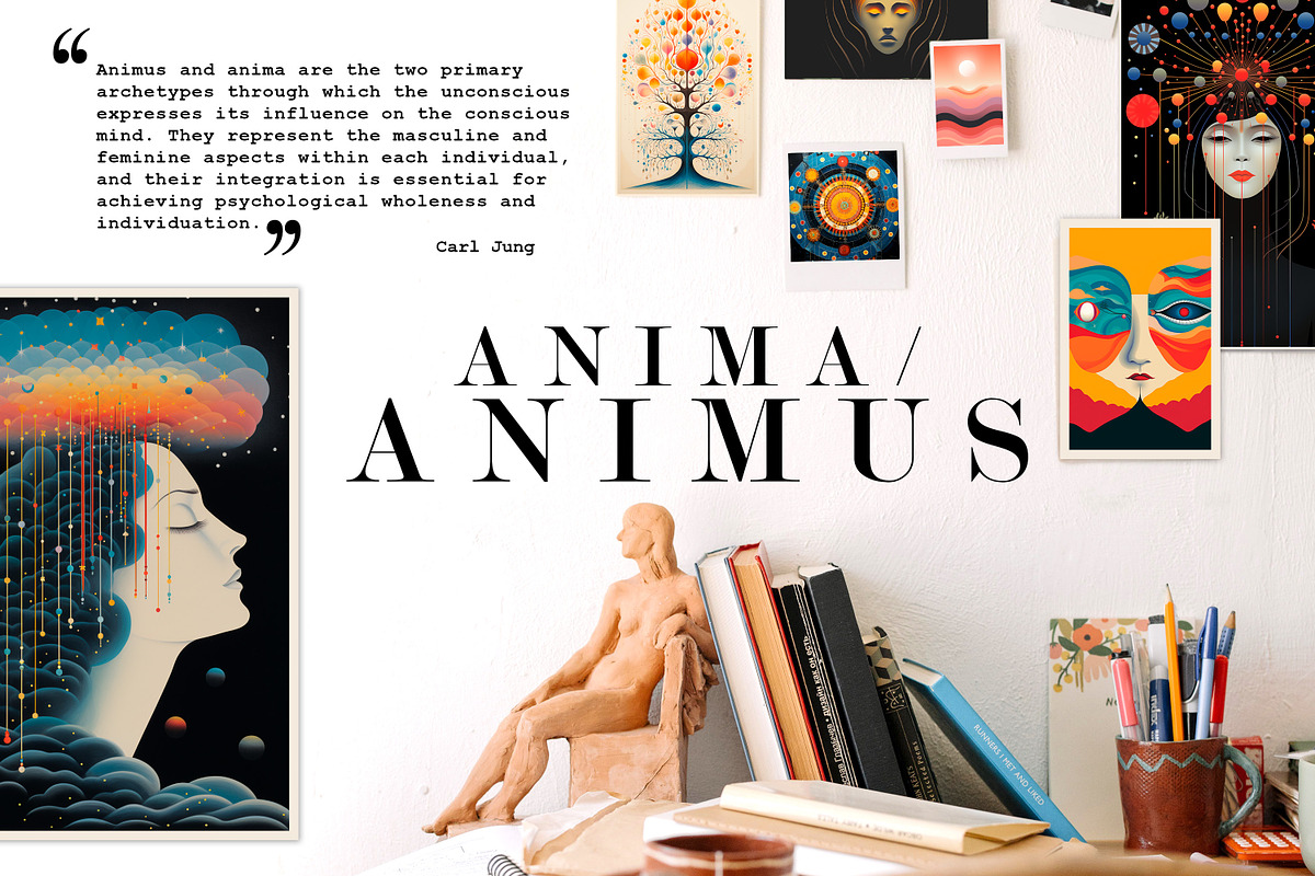 The Depth Psychology Art Posters, an Object Graphic by Struvictory.art (Photo 3 of 8)