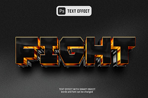 Metallic 3D Text Effect Style, a Layer Style Add-On by PopotLane