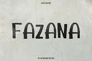 Fazana display font Disc 30%, a Font by Nickhard (Thumbnail 2 of 6)