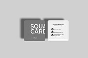Square Business Card Mockup, an Advertising Mockup by Lxadesign (Thumbnail 4 of 10)