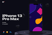 8 Custom mockups, an iPhone Mockup by 360 Mockups (Thumbnail 1 of 7)