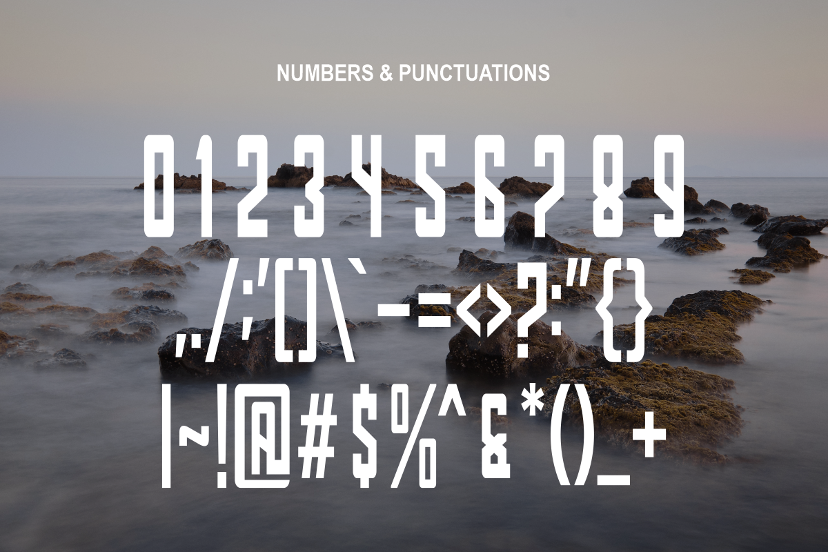 Gorjanda, a Font by puji_hartono (Photo 4 of 5)