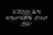 Deadless - Display Typeface, a Font by saintricchi (Thumbnail 2 of 5)