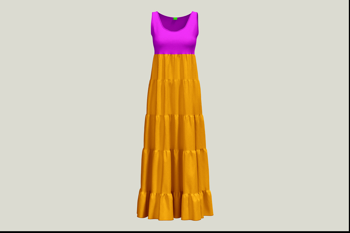 Woman Dress Mockup, an Advertising Mockup by PudraART (Photo 7 of 7)