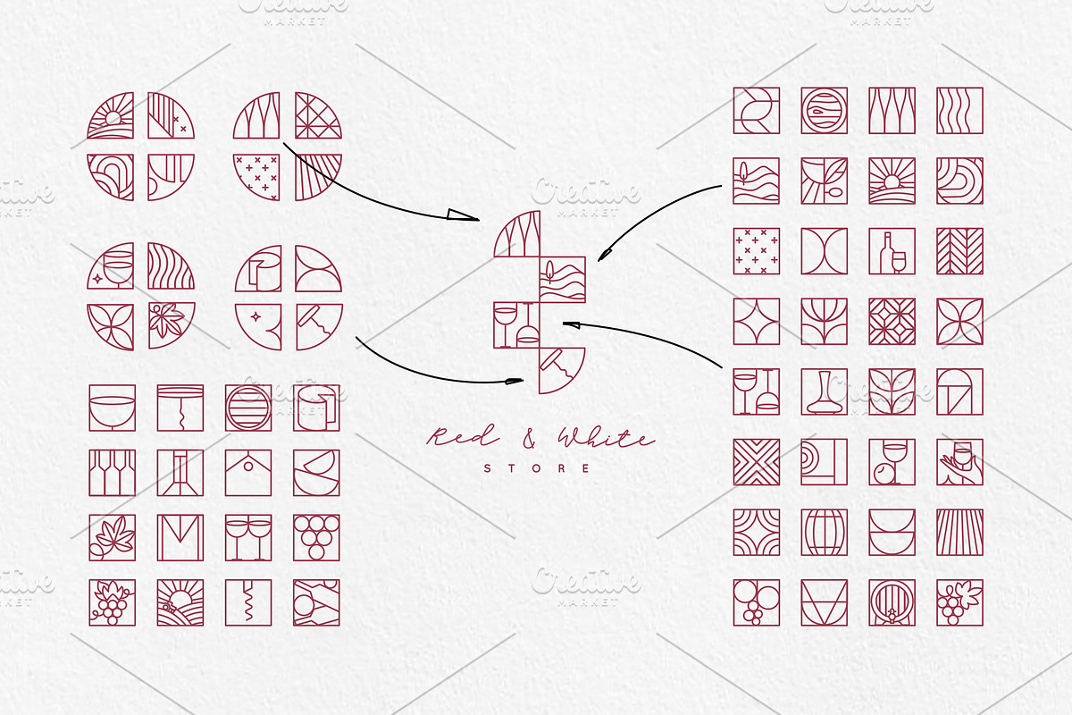 Wine Deco Collection, an Outline Icon by Anna (Photo 5 of 7)