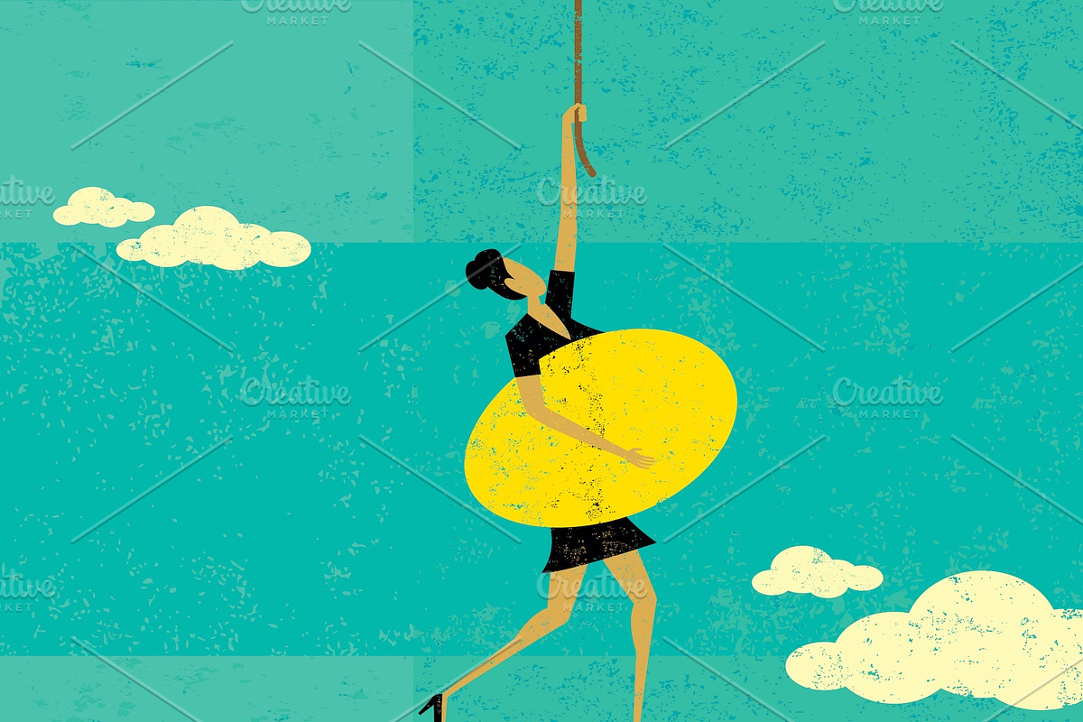 Business Concepts Bundle 02 Women, a Person Illustration by retrorocket (Photo 16 of 16)