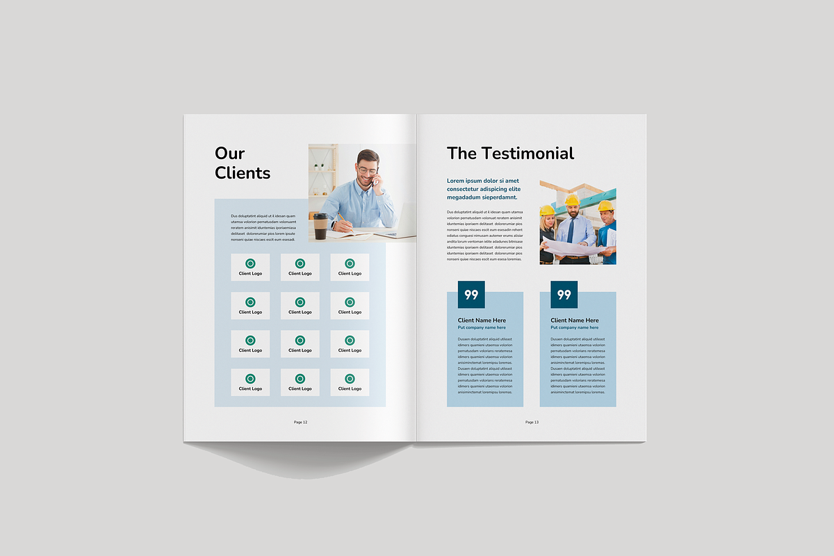 Capability Statement Brochure, a Brochure Template by Leaflove (Photo 7 of 10)