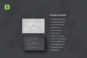 EU Business Card Mockups—Affinity v3, a Books & Magazine Mockup by Sasha Lantukh (Thumbnail 14 of 17)