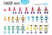 Finger prints ART (part 3), an Animal Illustration by Alena Razumova (Thumbnail 7 of 12)