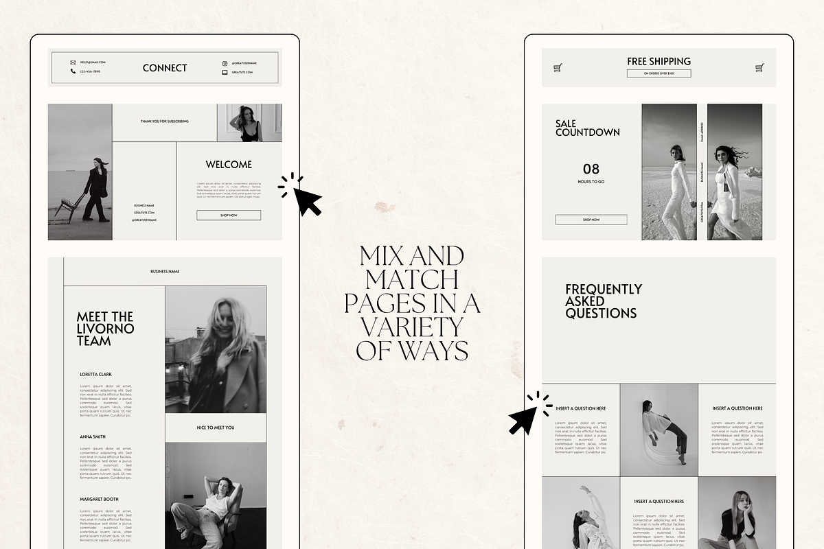 Email Marketing Newsletter Template, an Email Template by Branding Babe Co. (Photo 7 of 9)