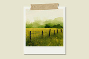 Painted Artistic Landscape Bundle, a Background Photo by M9 Design (Thumbnail 12 of 15)
