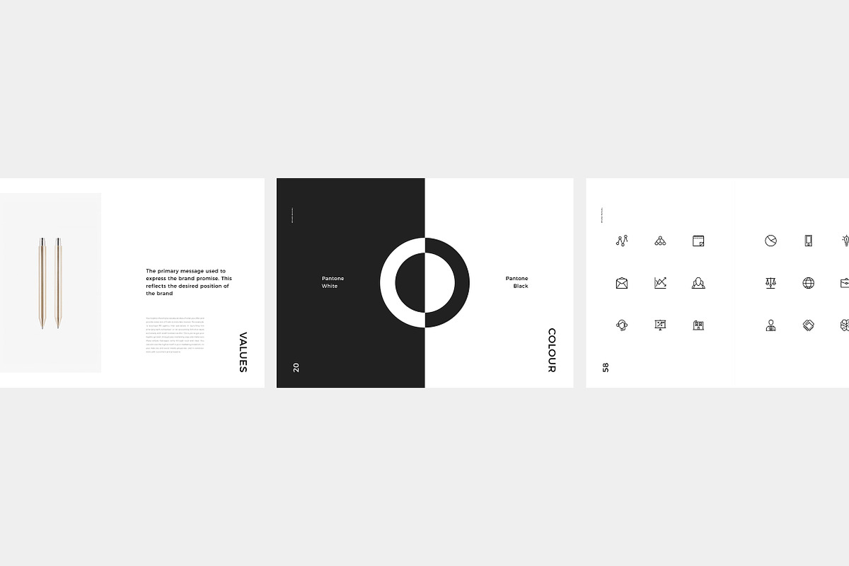 Brand Manual, a Brochure Template by T E M P L Y (Photo 4 of 9)