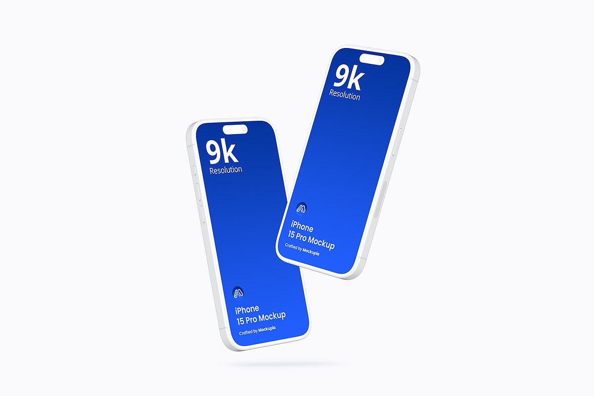 Clay iPhone 15 Pro Mockup Vol 2, an iPhone Mockup by Mockupia (Photo 7 of 13)