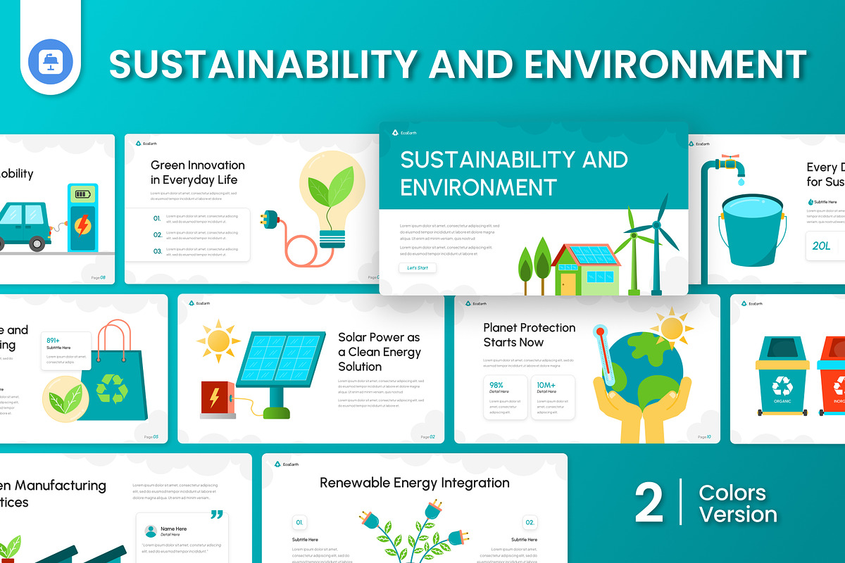 Sustainability and Environment KEY, a Presentation Template by Antstheme (Photo 1 of 4)