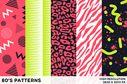 80s patterns, a Pattern Graphic by LuOtero (Thumbnail 3 of 3)
