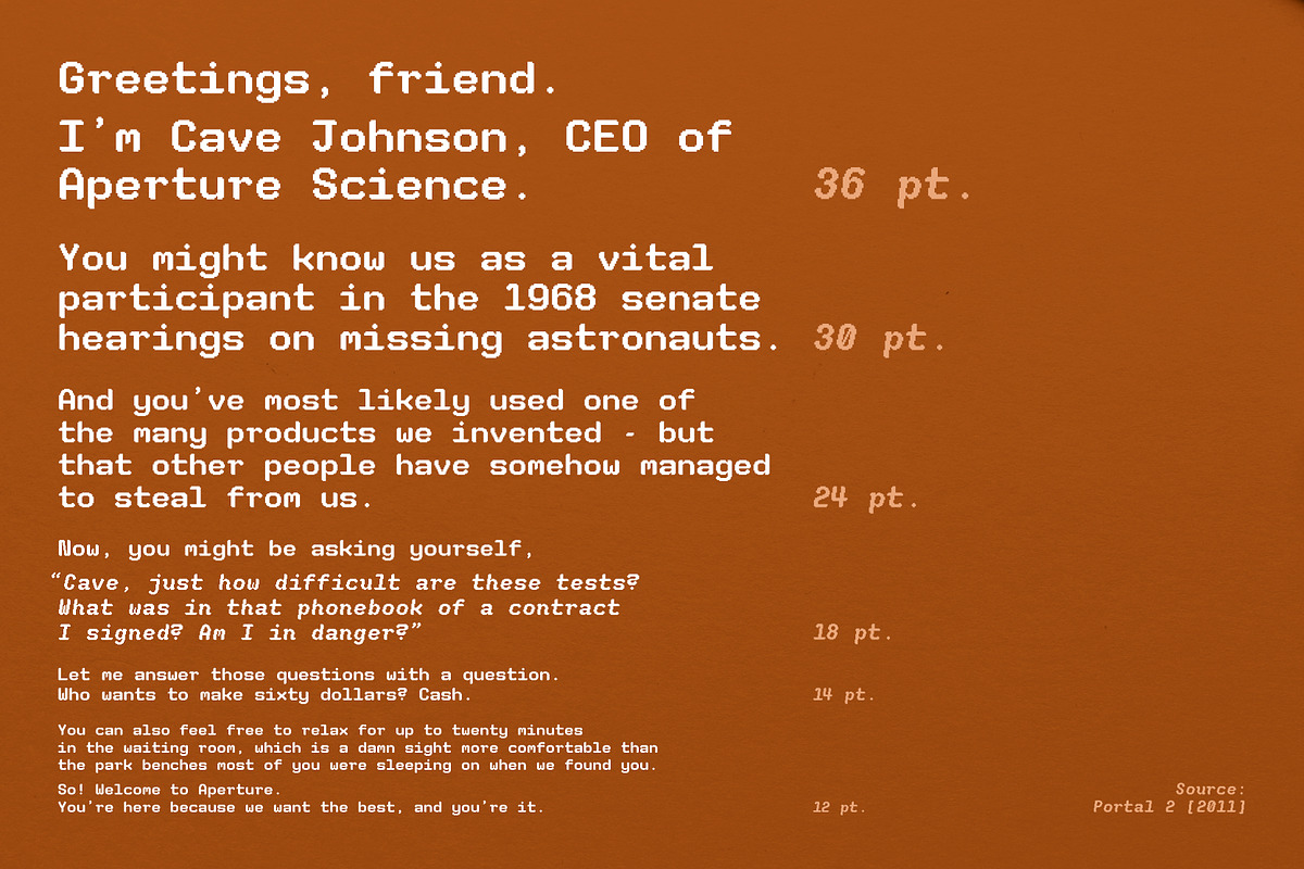 New Friend Mono | Pixel Sans-Serif, a Sans Serif Font by wendyleftmealone (Photo 9 of 9)