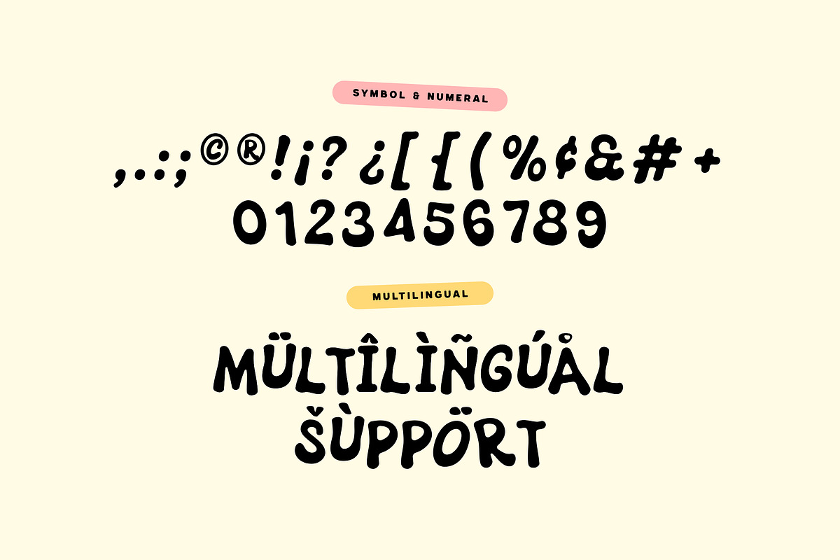 Chunky Sprout - Playful Handwritten, a Handwritten Font by Imoodev (Photo 8 of 8)