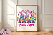 Happy Easter PNG, Coquette Easter, an Illustration by Daily.Designs (Thumbnail 4 of 5)
