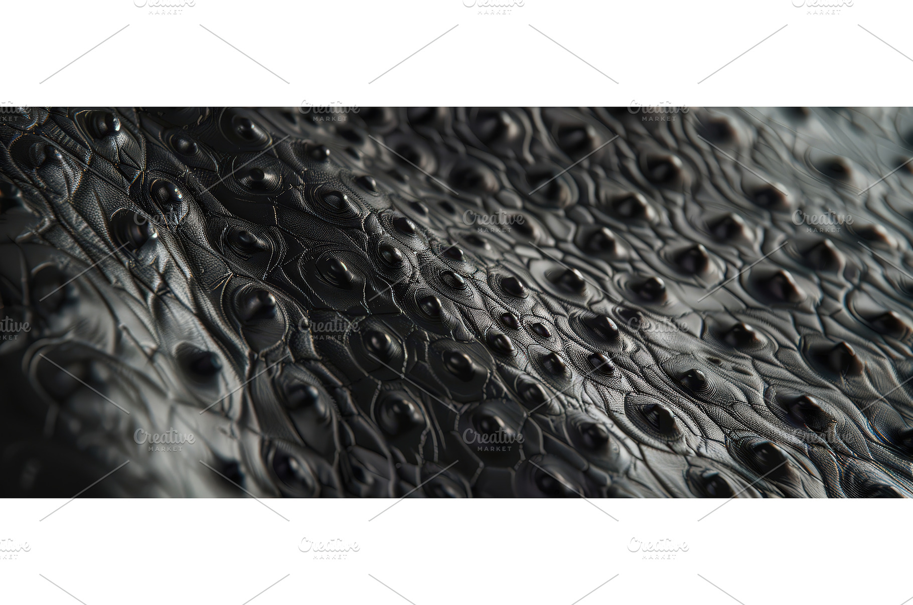 Black ostrich leather texture with, a Background Photo by piter.goskov